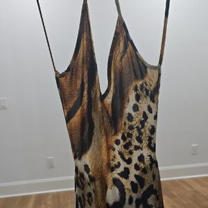 Chic Leopard Print Romper